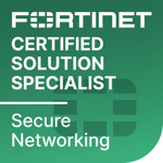 Fortinet FCSS Secure Networking certification badge
