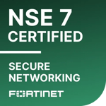 Fortinet NSE 7 Secure Networking certification badge