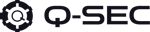 Q-Sec logo black
