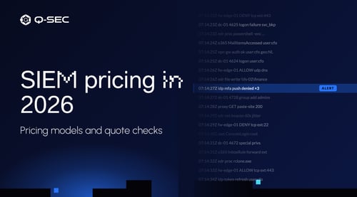 SIEM Pricing Comparison 2026: Models, Costs, and Quote Checks