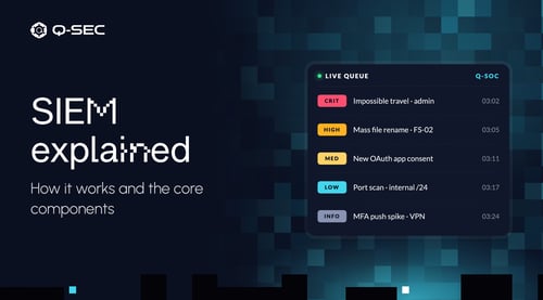 SIEM explained — How it works and the core components