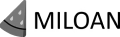 miloan black logo