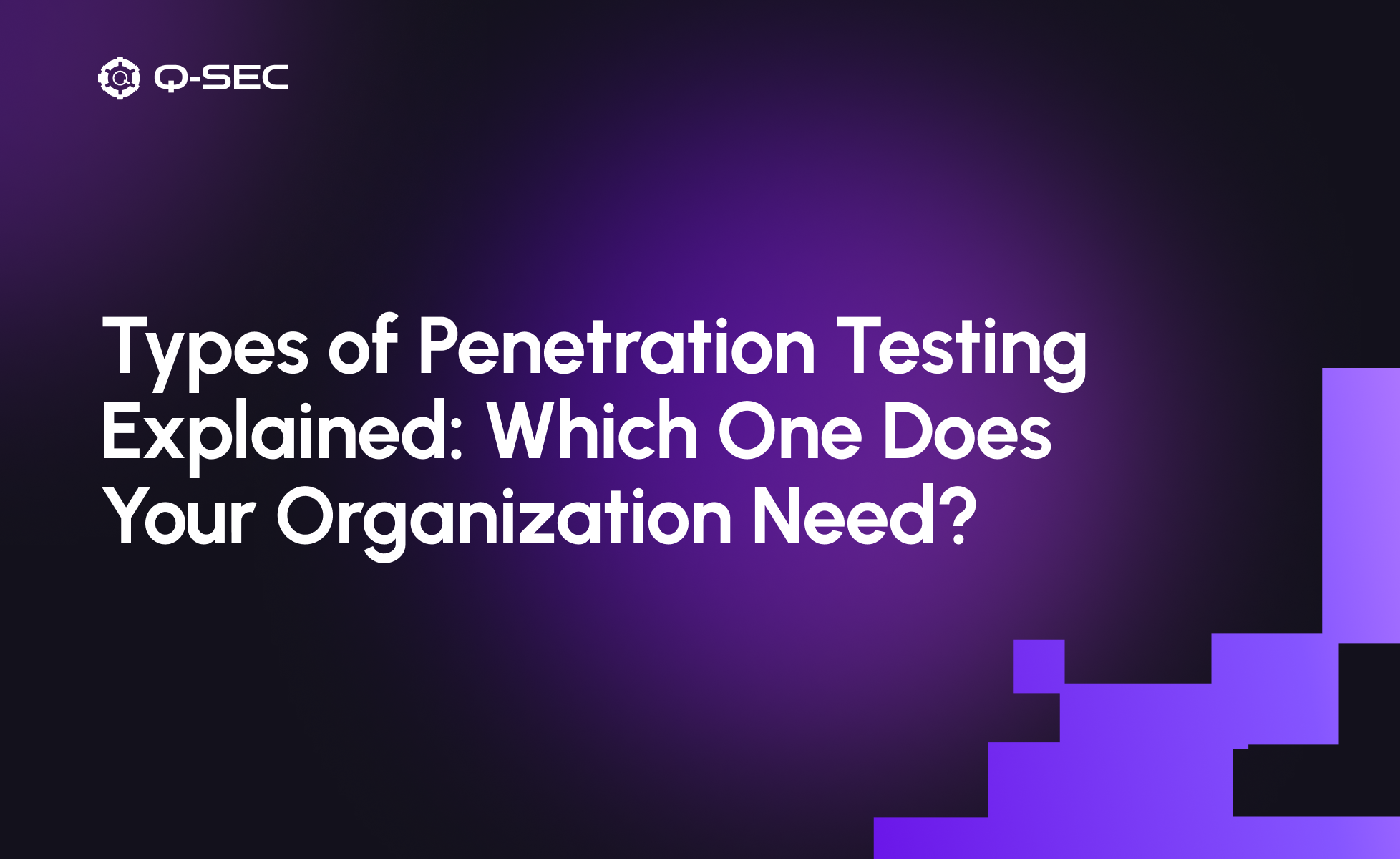 Types of Penetration Testing Explained: Which One Does Your Organization Need?