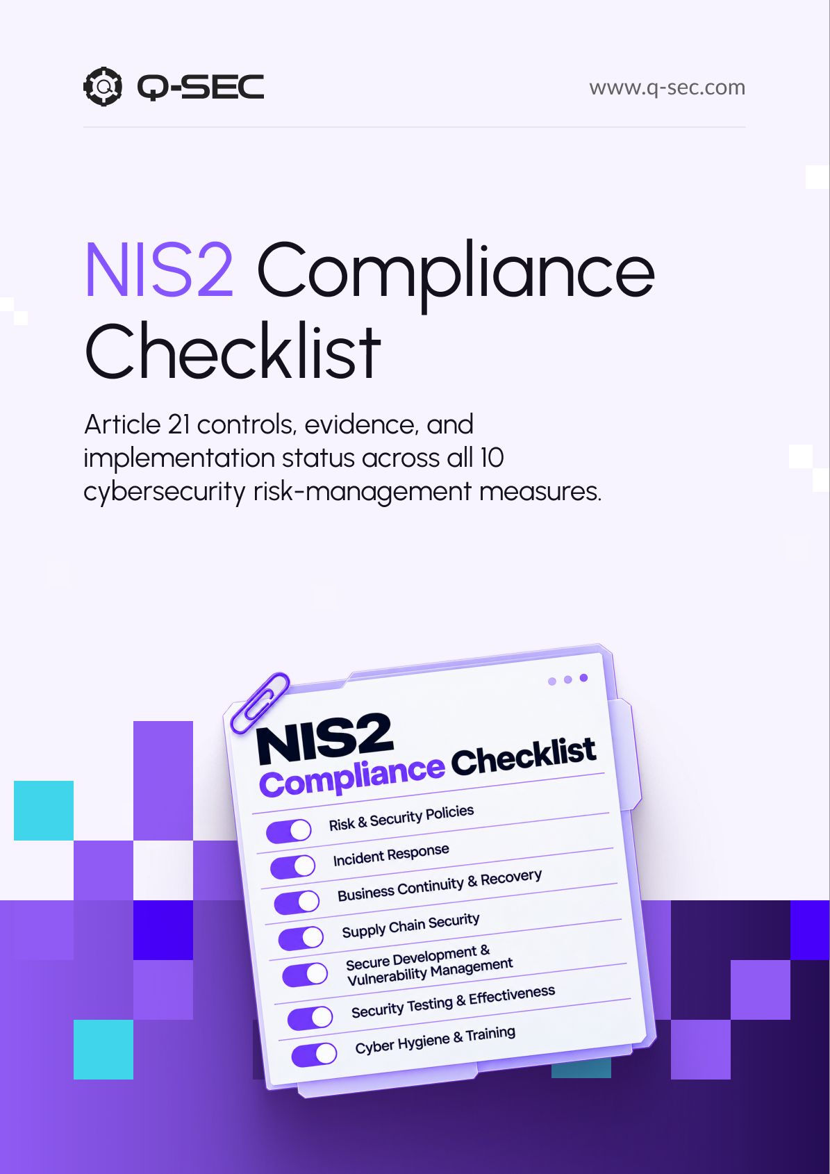Review all 10 Article 21 measures against actual evidence