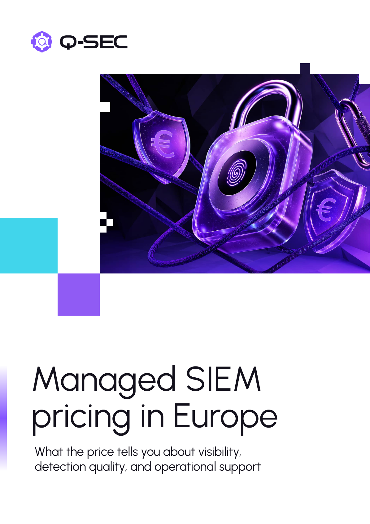 Managed SIEM pricing in Europe guide cover